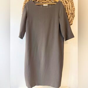 The Row Gray Taupe Shift Dress Size Small/Medium (estimated) see photos